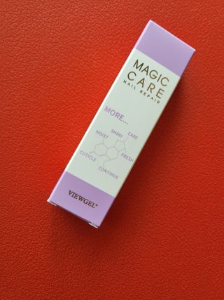 뷰젤 매직케어 네일솔루션 손발톱 보습 영양제 펜슬타입 5ml — 3점을 준 리뷰어가 2022년 4월 올린 사용 사진