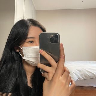 JHWORLD 스누피 마스크 정품 스누피 KF-AD 국내 비말차단 아동용 성인용 일회용 덴탈마스크 50매 — 5점을 준 리뷰어가 2021년 6월 올린 사용 사진