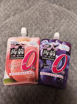 ORIHIRO 오리히로 곤약젤리 제로칼로리 130g 4종 4팩(맛별로 1팩씩) — 5점을 준 리뷰어가 2023년 1월 올린 사용 사진
