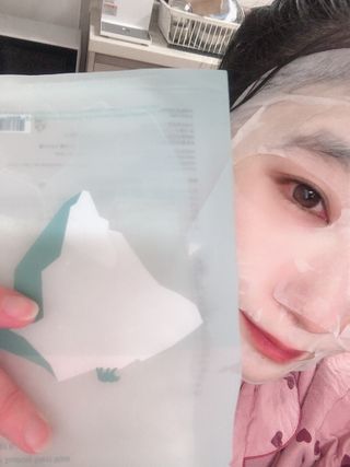 에이스노 레스큐 이미디에이트 수딩 시트마스크 — 4.5점을 준 리뷰어가 2021년 12월 올린 사용 사진