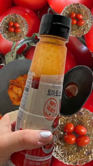 레드닥터  대추방울토마토 + 매콤새콤달콤 레드닥터 토마토 소스 — 4점을 준 리뷰어가 2022년 12월 올린 사용 사진