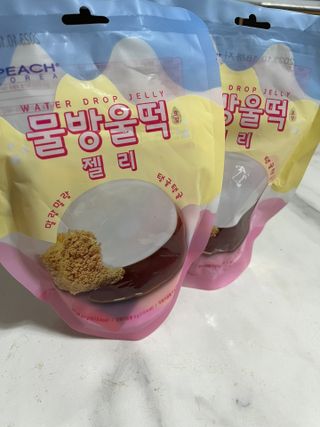 (주) 피치코리아 물방울떡젤리 X 2개입 — 4점을 준 리뷰어가 2022년 11월 올린 사용 사진