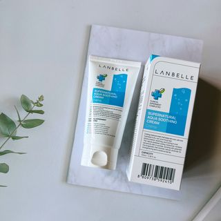 랑벨 수퍼내츄럴 아쿠아 수딩 크림 100ml — 5점을 준 리뷰어가 2022년 5월 올린 사용 사진