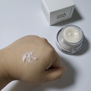 GINGER6 에너자이징 펩티 크림 — 5점을 준 리뷰어가 2021년 11월 올린 사용 사진