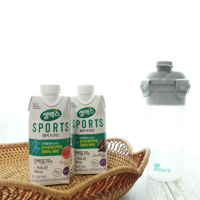 셀렉스 스포츠 웨이 프로틴 복숭아_ 330ml x 12팩 리뷰 사진