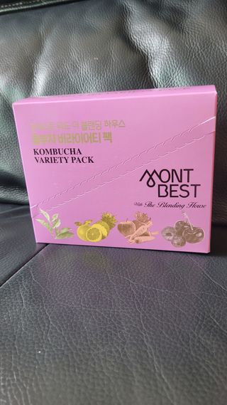 몽베스트 위드더 블랜딩 하우스 콤부차 _ 버라이어티팩 — 4점을 준 리뷰어가 2023년 6월 올린 사용 사진