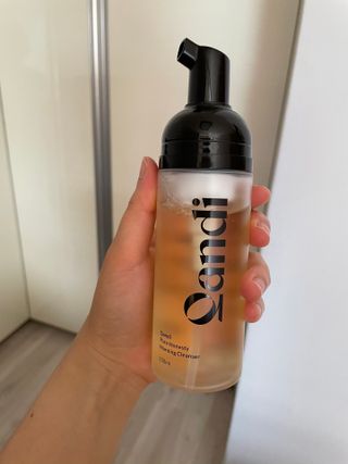 헤어플러스 콴디 아침세안제 폼클렌징 퓨어 어니스티 모닝클렌저 — 5점을 준 리뷰어가 2021년 6월 올린 사용 사진