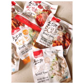 굽네몰 [굽네] 소스가 맛있는 닭가슴살 슬라이스 4종 — 5점을 준 리뷰어가 2021년 5월 올린 사용 사진