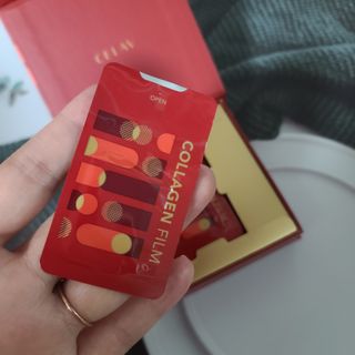 프리마인 귀족의 콜라겐, 92배 흡수율. 럭셔리 프리미엄 셀라브 콜라겐필름 30매 — 5점을 준 리뷰어가 2022년 7월 올린 사용 사진