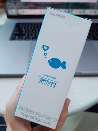 파파비오랩 승무원 콜라겐 콜라겐바다 — 4점을 준 리뷰어가 2020년 12월 올린 사용 사진