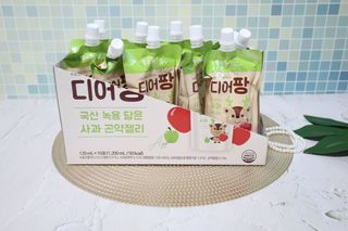 [몸엔용] 우리 아이 건강간식, 달콤한 녹용곤약젤리 디어팡 4종 — 5점을 준 리뷰어가 2021년 8월 올린 사용 사진