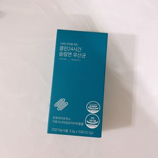 클린24시간 슬림앤유산균 1박스 (3.5g X 15포) — 5점을 준 리뷰어가 2022년 7월 올린 사용 사진