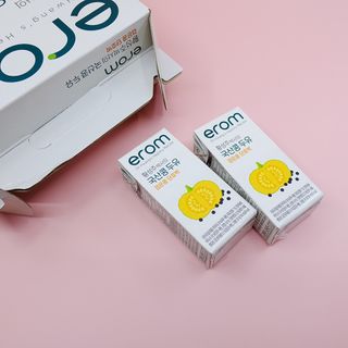 이롬 황성주 박사의 국산콩 두유 검은콩 단호박 — 5점을 준 리뷰어가 2021년 2월 올린 사용 사진