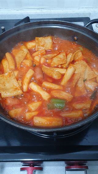 응큼떡볶이 — 5점을 준 리뷰어가 2021년 3월 올린 사용 사진