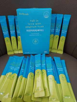 메디포스트 모비타 바디코드 식이섬유 차전자피에 빠지다 30포 — 5점을 준 리뷰어가 2023년 1월 올린 사용 사진