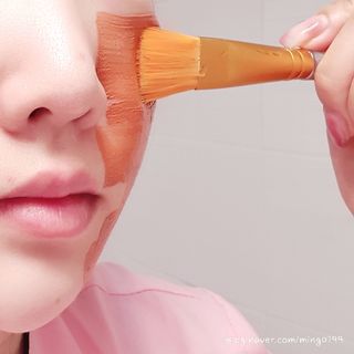 약손명가코스메틱 심결 깨어나는 맑음 팩 — 5점을 준 리뷰어가 2021년 4월 올린 사용 사진