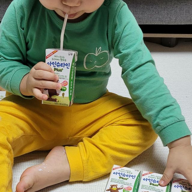 머리가 마시는 우유 아인슈타인플러스 리뷰 사진