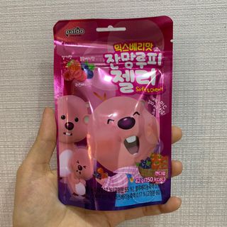 [팔도] 잔망루피젤리 믹스베리맛 42g 8개 — 5점을 준 리뷰어가 2022년 1월 올린 사용 사진
