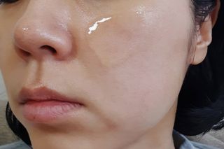태그스킨 4스텝 주름개선 피부미백 영양 마스크팩 3개 세트(최신버전) — 5점을 준 리뷰어가 2022년 3월 올린 사용 사진