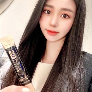 헬스업_천명진프리미엄홍삼스틱_10ml x 30포 — 5점을 준 리뷰어가 2021년 1월 올린 사용 사진