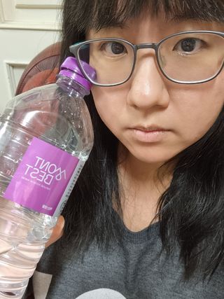 몽베스트 MONTBEST 1L 12입 — 4점을 준 리뷰어가 2022년 2월 올린 사용 사진