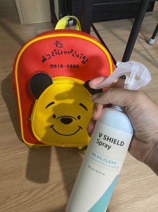 브이쉴드 살균 스프레이 300ml — 5점을 준 리뷰어가 2021년 7월 올린 사용 사진