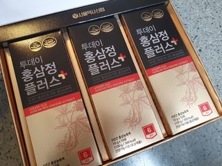 서울약사신협_투데이홍삼정플러스스틱_10g x 30포 — 5점을 준 리뷰어가 2021년 2월 올린 사용 사진