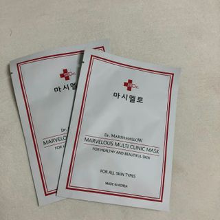 닥터마시멜로 마블러스 멀티 클리닉 마스크 — 5점을 준 리뷰어가 2021년 2월 올린 사용 사진