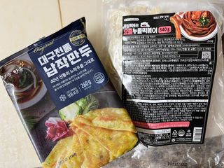 [푸딩팩토리] 즉석누들떡볶이 540g + 대구전통 납작만두 260g — 5점을 준 리뷰어가 2022년 12월 올린 사용 사진