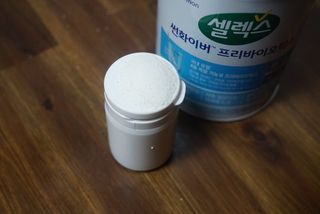 셀렉스 썬화이버 프리바이오틱스 — 5점을 준 리뷰어가 2021년 12월 올린 사용 사진