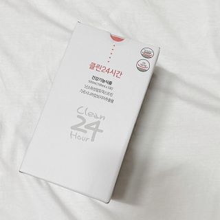 클린24시간 1BOX(5포) + 전용보틀(500ml) — 4.5점을 준 리뷰어가 2022년 8월 올린 사용 사진