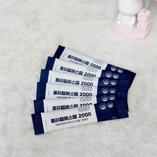 바른비타민 옵티엠에스엠2000 1박스 60포 관절 연골 복합건강기능식품 — 5점을 준 리뷰어가 2021년 6월 올린 사용 사진