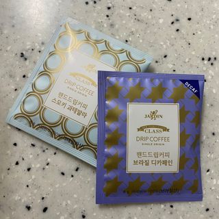 (주)쟈뎅 쟈뎅 클래스 핸드 드립 커피 10P 2종_디카페인 1종+랜덤 플레이버 1종 — 5점을 준 리뷰어가 2021년 4월 올린 사용 사진