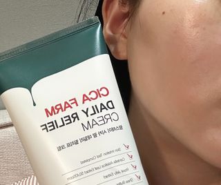팜스테이  시카팜 데일리 릴리프 크림 — 4점을 준 리뷰어가 2022년 12월 올린 사용 사진