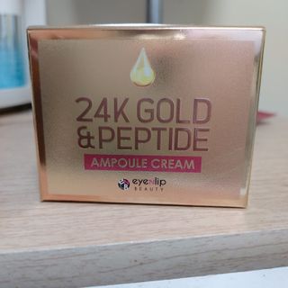 아이앤립 / EYENLIP 아이앤립 24K 골드 N 펩타이드 앰플 크림 — 4점을 준 리뷰어가 2021년 5월 올린 사용 사진