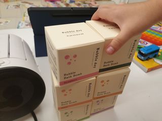 버블데이 배쓰밤 거품입욕제 버블바 6종 — 5점을 준 리뷰어가 2021년 8월 올린 사용 사진