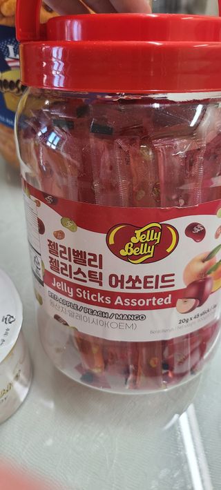 젤리벨리 젤리스틱 어쏘티드 900g — 5점을 준 리뷰어가 2022년 9월 올린 사용 사진