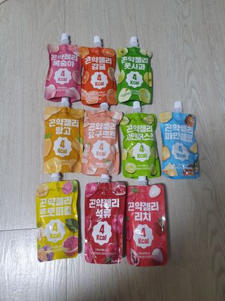 참앤들황토농원 10가지 맛, 입맛대로 스페셜하게~ 가볍게 한 포 땡! 곤약젤리 스페셜 패키지 130ml x 30포 — 5점을 준 리뷰어가 2023년 1월 올린 사용 사진