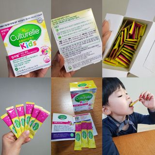 컬처렐 키즈패킷 30스틱 1개 — 5점을 준 리뷰어가 2021년 1월 올린 사용 사진