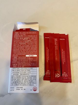 [덜다] 글루타치온 저분자 콜라겐 (20g x 15포) — 5점을 준 리뷰어가 2023년 8월 올린 사용 사진