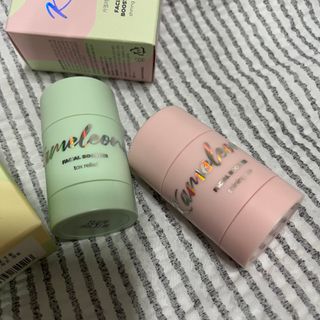 건강누리인터내셔날 카멜레오나 마스크 스틱팩 미네랄부스터 [2종 SET] 샤이닝라이즈(피부톤UP)/톡스릴리프(피부진정) — 4점을 준 리뷰어가 2022년 7월 올린 사용 사진