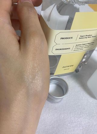 [녹산] 비건 대나무 밸런싱 수분 토너 + 비건 바이오 비타 에센스 — 5점을 준 리뷰어가 2022년 10월 올린 사용 사진