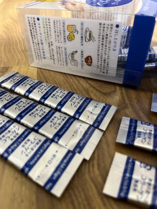 하나마이 100 프로 저분자 피쉬콜라겐 — 3점을 준 리뷰어가 2023년 3월 올린 사용 사진