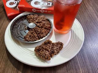 NISSIN 닛신 크리스피 초코 — 5점을 준 리뷰어가 2022년 11월 올린 사용 사진