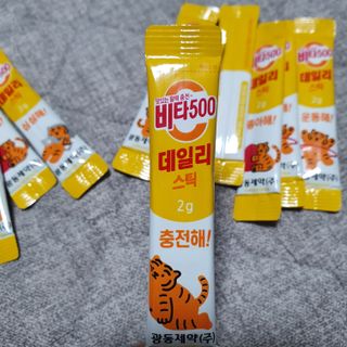 광동생활건강 [광동] 비타 500 데일리 스틱 VB, VC를 함유한 멀티비타민 30포+30포 — 5점을 준 리뷰어가 2022년 10월 올린 사용 사진