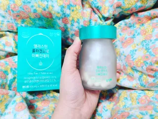 체인미 엘라스틴 콜라겐으로 이뻐진데이 500mg x 30정 — 5점을 준 리뷰어가 2021년 12월 올린 사용 사진