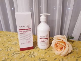 아미니 아크네 퓨어카밍 바디워시 500ml — 5점을 준 리뷰어가 2021년 6월 올린 사용 사진