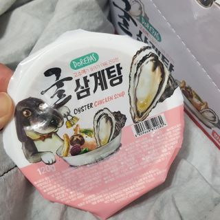 도레파스 굴삼계탕 - 강아지용 — 5점을 준 리뷰어가 2021년 3월 올린 사용 사진