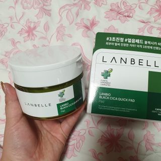 랑벨 랑바이오 블랙 시카 퀵 패드 100매 (3초 쿨링/3분 흡수, 블랙비 프로폴리스/시카 4종 함유, 대용량) — 5점을 준 리뷰어가 2022년 5월 올린 사용 사진
