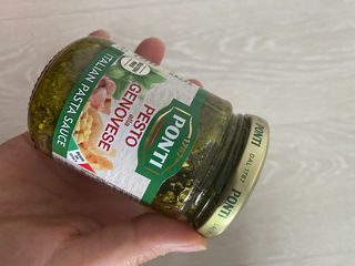 이탈리안 프리미엄 파스타 룸모 Rummo 파스타 2종 + 바질 페스토 + 블랙 트러플 페이스트 — 5점을 준 리뷰어가 2021년 7월 올린 사용 사진